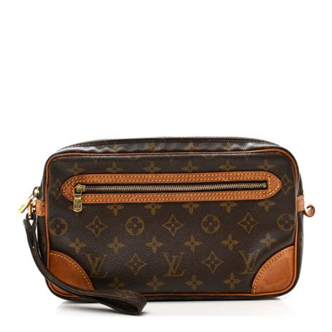 LOUIS VUITTON Monogram Pochette Marly Dragonne 26